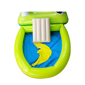 Piscine <span class=keywords><strong>gonflable</strong></span> <span class=keywords><strong>pour</strong></span> enfants WATERHAN en PVC, toboggans aquatiques, épaisseur 5 mm, garantie 1 an, forme rectangulaire/ronde, 3,4 kg - Product Image 6