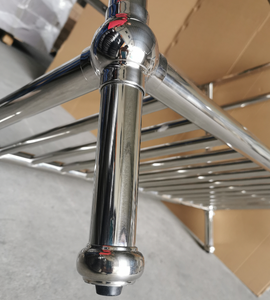 Beach Villa Mountain View Scandic Hotel Room Amenity Baño Vintage Lavabo Powder Room Modern Vanity Base Cromo pulido - Product Image 5