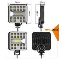 Barre lumineuse de travail LED DXZ 3 pouces 29 LED DC 9V-80V certifiée CE 69W H-MINI-F-29 Garantie 2 ans Éclairage extérieur auto 4x4