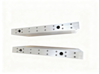Radiateur de refroidissement en aluminium, plaque froide liquide, bloc d'eau, canal de circulation d'eau, dissipateur de chaleur