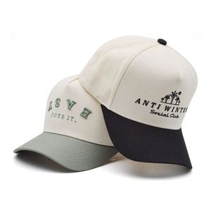 Casquette de baseball vintage bicolore pour homme avec protection des boutons, logo de taureau et fermeture snapback, en tissu maillé - Product Image 3