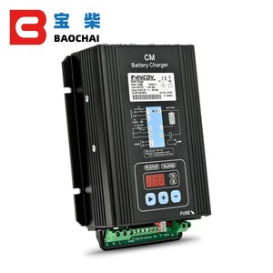 Chargeur de batterie intelligent flottant <span class=keywords><strong>CM360</strong></span> 15A pour pièces détachées de générateur diesel, alimentation 12V 24V, en plastique, certifié CE BAOCHAI - Product Image 1
