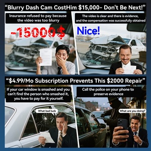 4G LTE Cloud Dash Cam Dual Lens 1080P Car DVR with GPS Navigation Night Vision 24H Parking Surveillance Fleet Taxi Security - Product Image 6