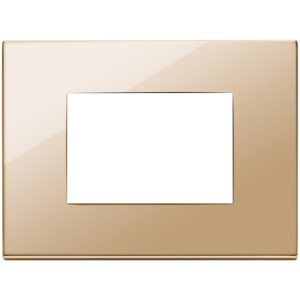 Gold Plate Wall <b>Switch</b> 12.5x9.5x1.4 Cm Modern Design For Home Use - Product Image 1