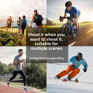 Correa de Pecho con Acabado Satinado y Base Fija para Trípode, Compatible con <span class=keywords><strong>GoPro</strong></span> Hero 13 12 11 10 9 <span class=keywords><strong>8</strong></span> DJI Action <span class=keywords><strong>Pro</strong></span> 5 4 3, Venta al Por Mayor - Product Image 3