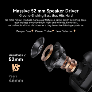 Altavoces Blackview Aurabass 2 BT5.3, 1800mAh, IPX7 Impermeables, Luces RGB Sincronizadas con la Música, Resistentes a Caídas de 1.2m, Altavoz con Alto SNR de 77 - Product Image 4