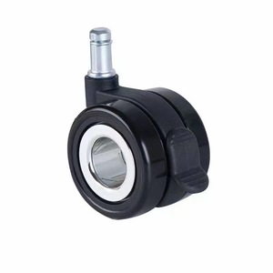 Furniture Office Chair Boss Chair Durable Plastic <b>Swivel</b> Casters Hollow Wheels GQK - Product Image 6