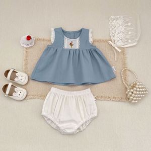 OEMODM 0-4 jaar Baby Meisjes Mouwloze Katoenen Jurk Baby Katoenen Kleding Baby Meisjes Kleding Fabrikant - Product Image 5