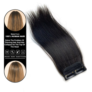 Extension <span class=keywords><strong>per</strong></span> <span class=keywords><strong>capelli</strong></span> con fermaglio a Clip invisibile che ispessiscono i lati dei <span class=keywords><strong>capelli</strong></span> indiani naturalmente soffici <span class=keywords><strong>capelli</strong></span> - Product Image 1