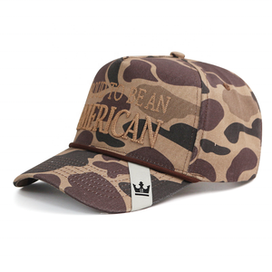 قبعة بيسبول HBA54 بنمط التمويه الشجري مع شعار مخصص، قبعات تمويه حقيقية للبالغين - Product Image 5