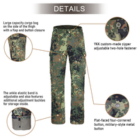 Pantalon tactique pour homme de haute qualité KSP-DFP-FM pour la randonnée en plein air, la pêche, avec plusieurs poches et matériau durable