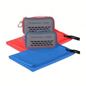 Serviette de sport en microfibre personnalisée, imprimée en offset, séchage rapide, super absorbante, antimicrobienne, écologique, pour yoga et natation - Product Image 6