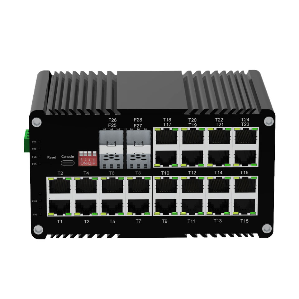 Advanced L2+ Managed 24-Port Gigabit and 4-Port 1000X SFP Industrial Ethernet Switch for High-Density Connectivity