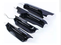Décoration intérieure de voiture Plaque de seuil de porte à LED pour Alphard Vellfire 30 2015-2022