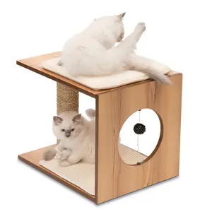 Personalizzazione grande gatto torre casa gatto arrampicata struttura legno Pet gatto gatto albero