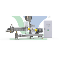 Machine d'extrudeuse à double vis pour fromage/chocolat praliné ligne de processus de remplissage glaçage revêtement bouffée de maïs fournisseur