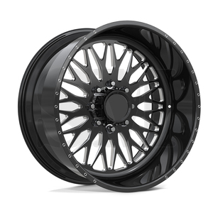 ล้อรถบรรทุกอะลูมิเนียมฟอร์จแบบเว้าลึกพิเศษ สำหรับออฟโรด ขนาด 22x12J 24x14J 26x14J 6x139.7 24x7J -101 มม. สำหรับ Toyota Tundra - Product Image 1