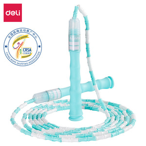 Corde à sauter en bambou Deli, 2,5 m, réglable, pour enfants, élèves du primaire, examen d'éducation physique - Product Image 5