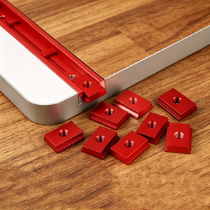 Rail de guidage en alliage d'aluminium à rainure en T de type 30 pour le travail du bois, rail coulissant pour outil de menuiserie, pour joint de rail incliné de <span class=keywords><strong>table</strong></span> - Product Image 5