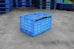 Nexara Hot Bán Có Thể Gập Lại Nhựa Thùng 600*400*340Mm Rắn Hộp Lưới Kho Lưu Trữ Có Thể Gập Lại Có Thể Đóng Mở Stackable Thùng Tốt Nhất - Product Image 3