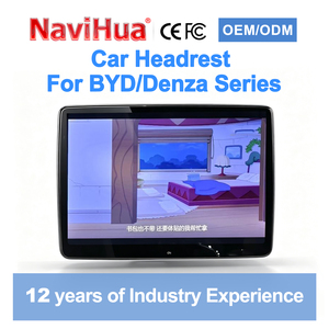 NaviHua pour BYD Ti7/Denza B5/Denza B8 Moniteur d'appui-tête de divertissement pour siège arrière de voiture Android IPS 13,3/14 pouces Plug & Play - Product Image 1