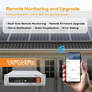 Batería de Ciclo Profundo Pytes de 51.2V 48V 100Ah 200Ah 5kWh 10kWh, Batería Doméstica Montada en Rack con BMS Inteligente - Product Image 3