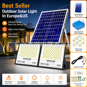 Reflector Solar LED de 12V IP67 con Control Remoto para Iluminación Exterior - Product Image 4
