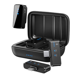 Mini <span class=keywords><strong>Microphone</strong></span>-Cravate sans Fil M73 Récepteur Simple/Double Longue Distance de Transmission Clip-on Mini Micros - Product Image 1