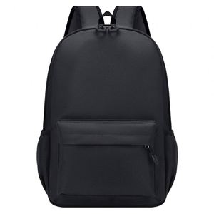 Hot Selling 2025 New Design Fashion Student Bag Solid Color <b>College</b> Durable Unisex <b>Backpack</b> - Product Image 1