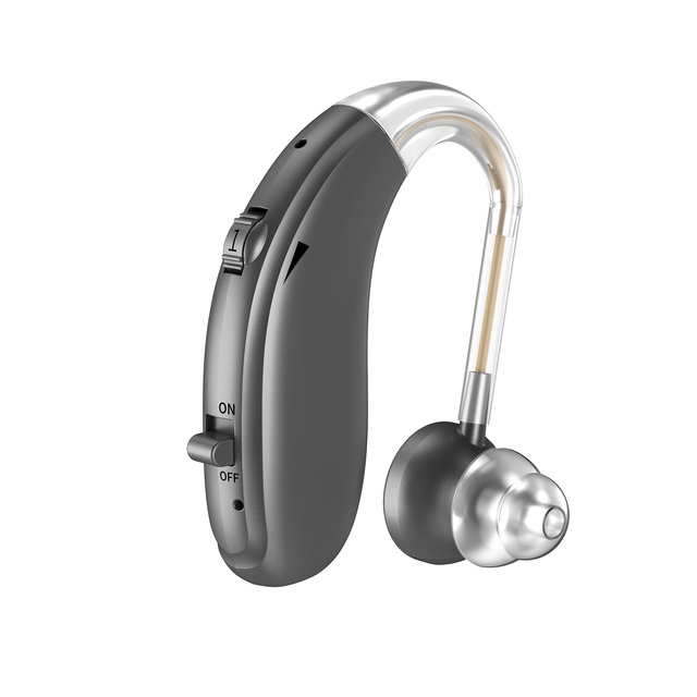 Hot Sale BTE Hearing Aid with Rechargeable Design and Analog Hearing Aid Function