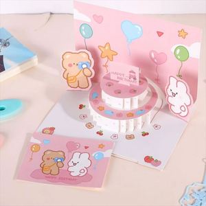 Cartes de vœux fantaisie à bas prix, vente chaude, faible MOQ, carte pop-up, <span class=keywords><strong>joyeux</strong></span> <span class=keywords><strong>anniversaire</strong></span>, cartes de vœux 3D pop-up - Product Image 1