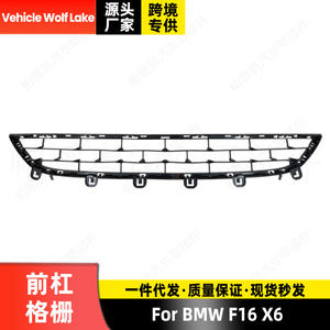 Rejilla Inferior Central Delantera para BMW F16 X6, Wolf Lake, 51117319768, ABS, Nueva Pieza de Repuesto - Product Image 2