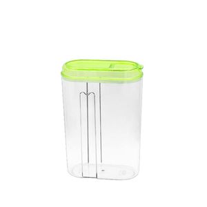 Set di contenitori ermetici per alimenti, 4 pezzi da 0,5L, 1L, 1,5L, 2,35L con coperchi salvafreschezza per conservare pasta e cereali - Product Image 5