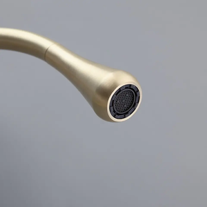 <span class=keywords><strong>AMAXO</strong></span> Robinet de lavabo mitigeur chaud et froid neuf Robinet de lavabo en or brossé populaire - Product Image 3