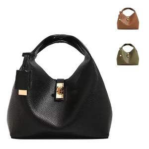 Bolso de Mano de Lujo 2 en 1 para Mujer, Estilo Coreano, de Piel Sintética, para el Invierno, Diseño Portátil y Moderno - Product Image 1