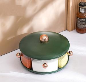 Especiero Giratorio de 360 Grados, Caja de Condimentos para el Hogar, Tarro para Glutamato Monosódico - Product Image 2