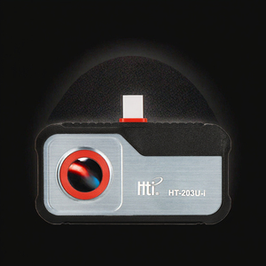 Hti HT-203U 256X192 Thermische Camera 640X480 Display 50mk Gevoeligheid Android Type C Mobiele Telefoon Infrarood <span class=keywords><strong>Imager</strong></span> Elektrisch - Product Image 5