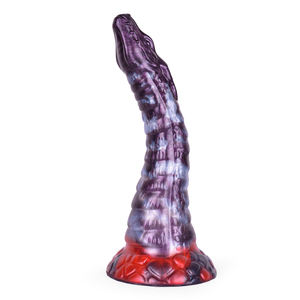 Fantezi 9.8 ''Anal Plug yapay Penis alien horoz ejderha Penis at horoz kadın sıvı silikon yapay Penis erotik Man tor adam & kadınlar için - Product Image 4