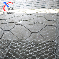 Paniers gabions en fil de fer galvanisé 60x80mm, grillage pour mur de soutènement en pierre, clôture de gabion, forme de trou hexagonal découpée et pliée