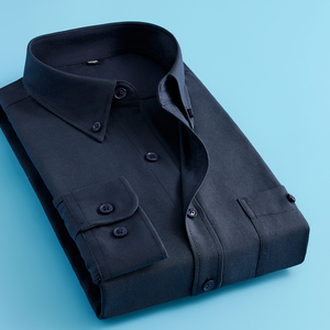 Pulls Polo Décontractés Unis à Manches Longues pour Hommes, Mélange de Coton de Haute Qualité, Marque Personnalisée, Vente en Gros Cs33 - Product Image 4
