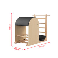 Ensemble cinq pièces multifonctionnel réglable pour Pilates : Reformer, Cadillac, Wunda Chair, Ladder Barrel – Pour la santé et le remodelage corporel des femmes