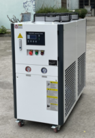Refroidisseur de moteur industriel Gainwal 10HP à refroidissement par eau, haute précision, 9KW, réfrigérant R-22/R134a, 380V/415V, entièrement fermé