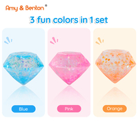 Jouet Squishy en Maltose Extensible Anti-Stress, Jouet Sensoriel Doux à Presser en Forme de Bonbon pour Enfants et Adultes