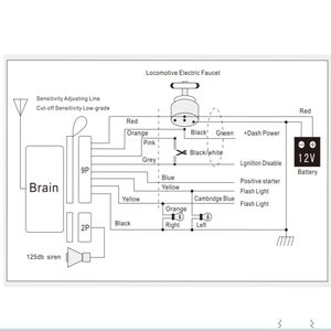 Умные подсказки, умные многофункциональные голосовые 12 В, защита от кражи, Alarma Motos Para, мотоциклетные замки - Product Image 5