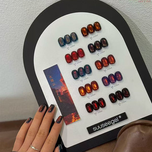 Ensemble de vernis à ongles gel UV effet œil de chat, 10 couleurs, sans odeur, gel magnétique pour ongles avec panneau d'affichage pour salon - Product Image 2