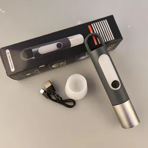 Torche Laser blanche extérieure haute puissance Portable USB P50 Rechargeable Camping Zoom lampe de poche LED avec diffuseur