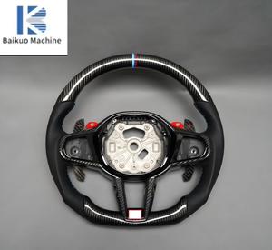 Accesorio Interior de coche para <span class=keywords><strong>BMW</strong></span> E46 E45 <span class=keywords><strong>E39</strong></span> M3 M5 3 Series 2000-2006 Diseña tu cubierta de <span class=keywords><strong>volante</strong></span> personalizada - Product Image 6