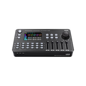 <span class=keywords><strong>Carte</strong></span> <span class=keywords><strong>son</strong></span> professionnelle <span class=keywords><strong>pour</strong></span> diffusion en direct, interface audio <span class=keywords><strong>pour</strong></span> podcast, jeux, enregistrement vocal avec mixage multicanal et effets - Product Image 2