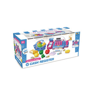 Lumière multifonction <span class=keywords><strong>son</strong></span> calculateur éducatifs enregistreuse jouet préscolaire semblant jouer caisse jouets pour enfants - Product Image 2