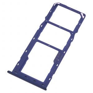 Tiroir pour carte SIM et micro SD, Samsung Galaxy A10s A107F - Bleu - Product Image 3